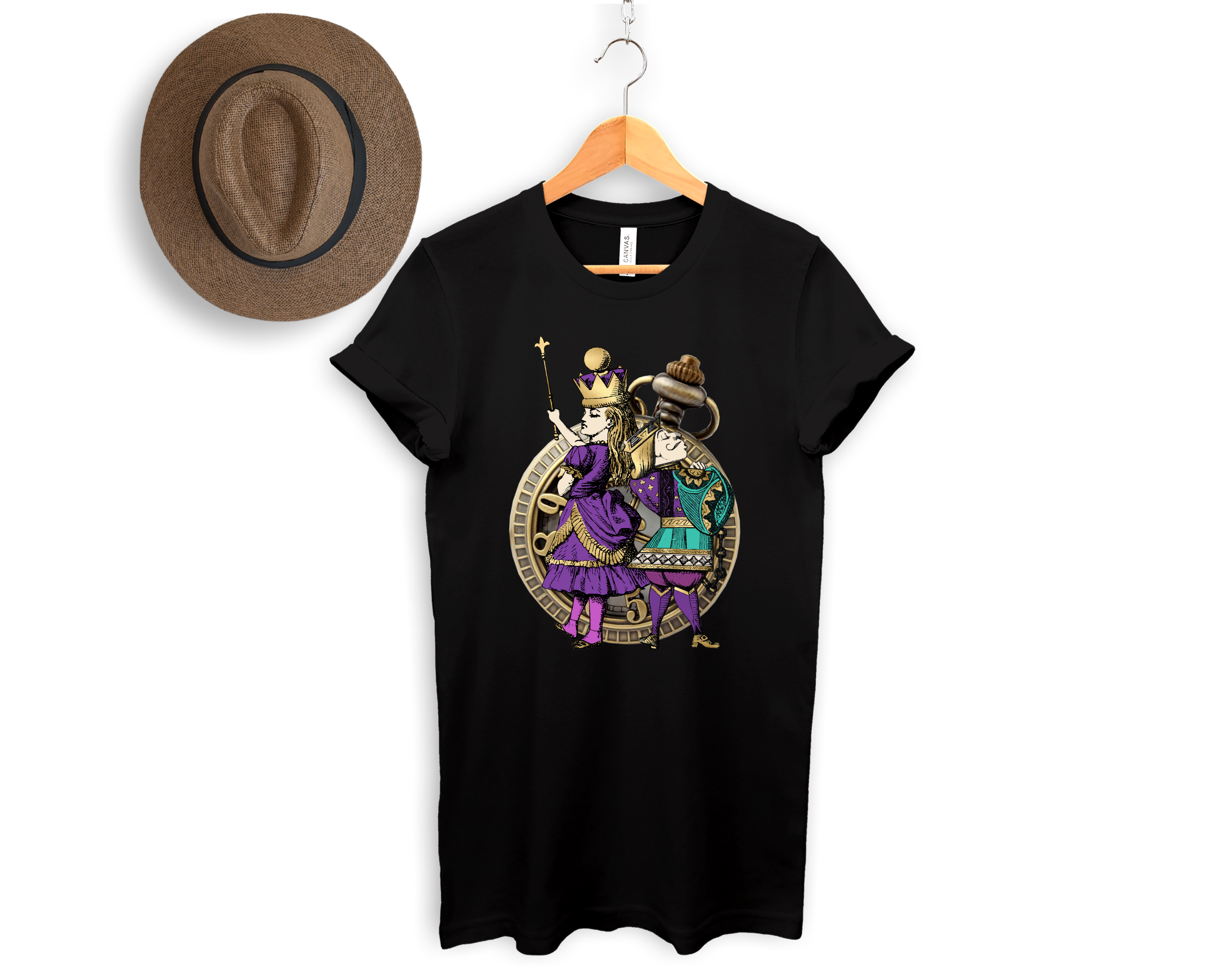 Graphic Tee - Alice in Wonderland Gifts #22 Purple Series | 