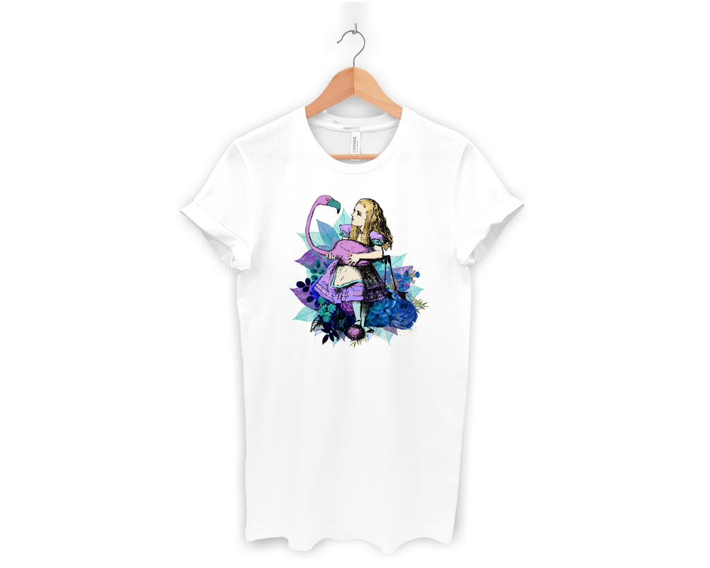 Graphic Tee - Alice in Wonderland Gifts #23 Purple Series | 