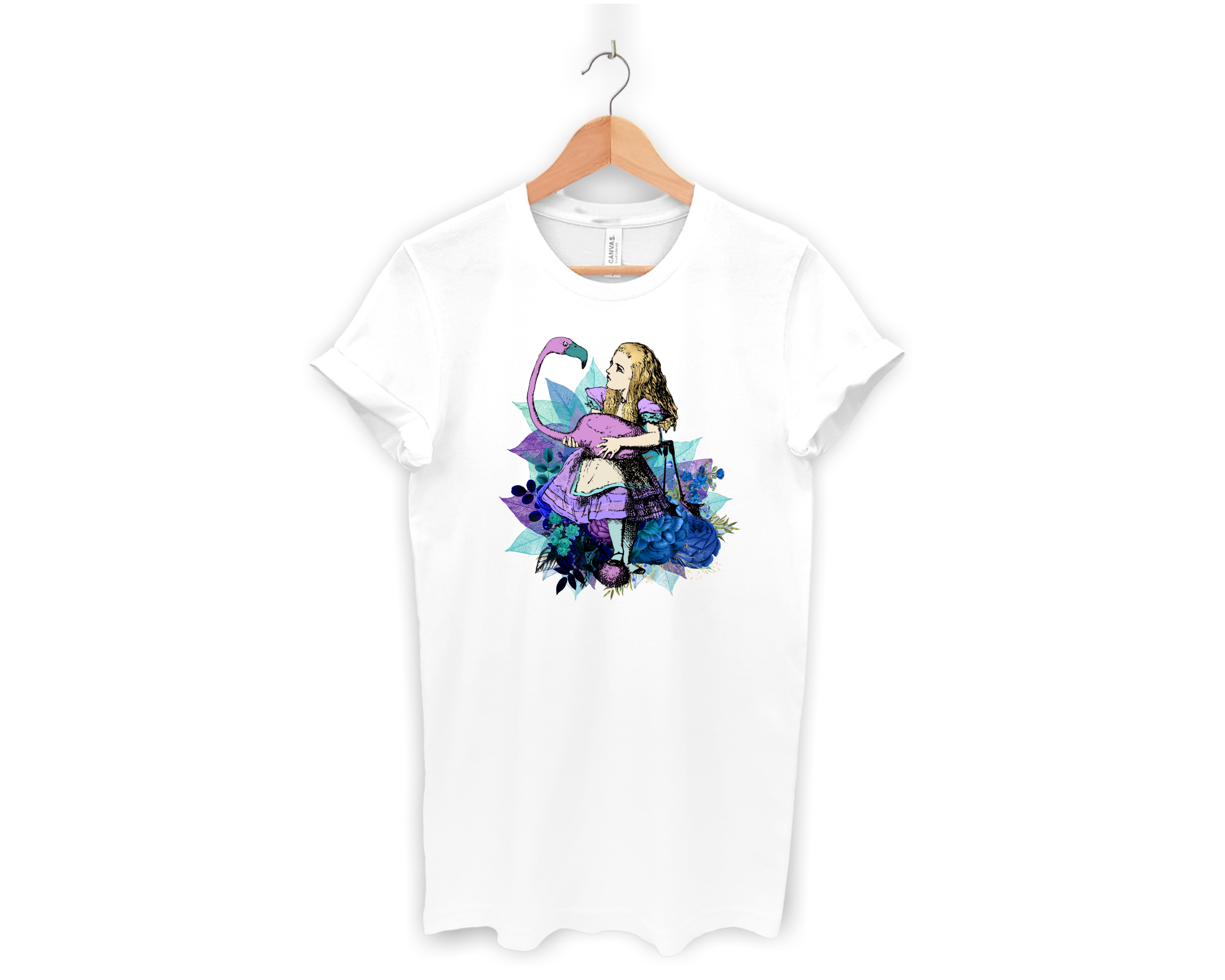 Graphic Tee - Alice in Wonderland Gifts #23 Purple Series | 