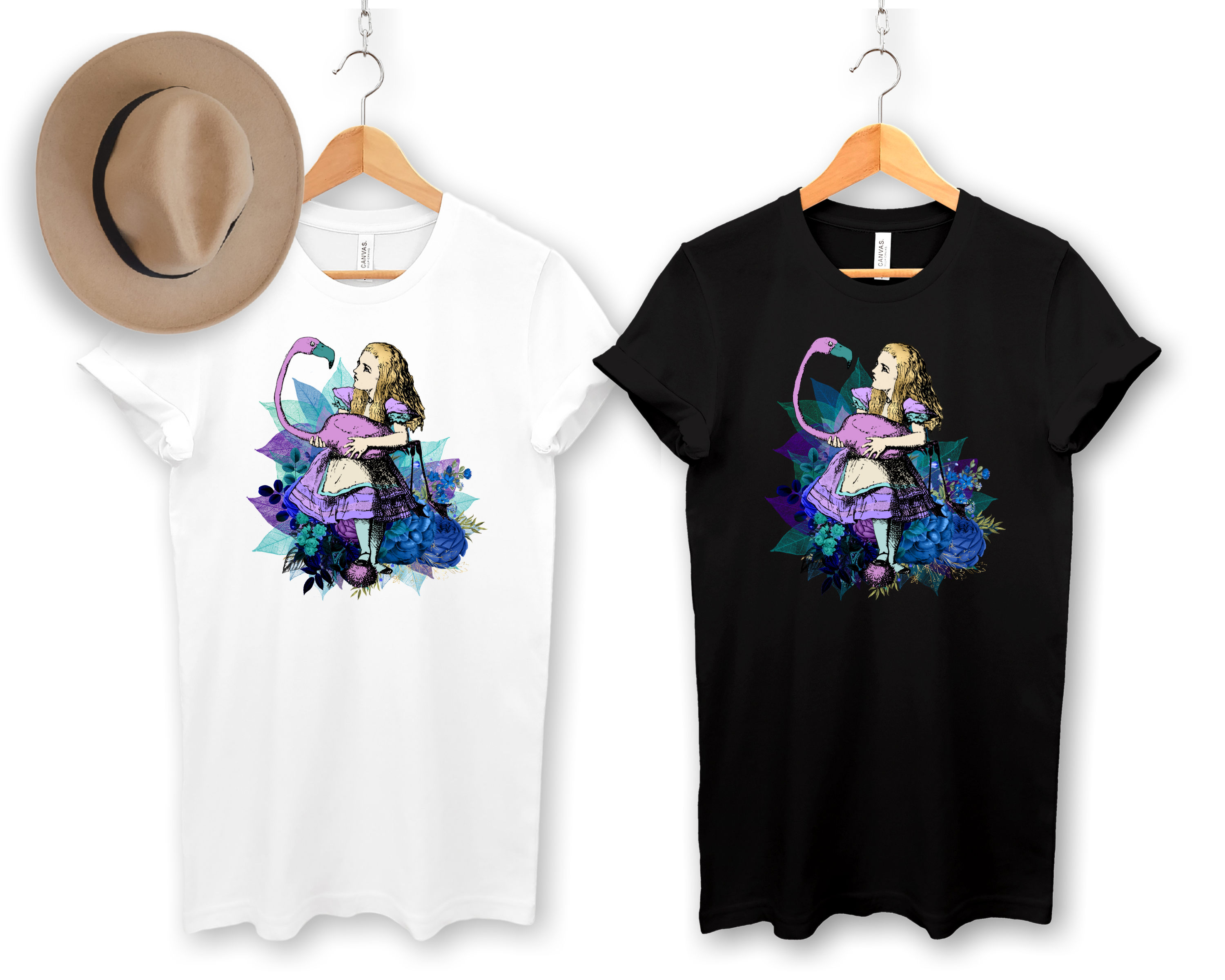 Graphic Tee - Alice in Wonderland Gifts #23 Purple Series | 