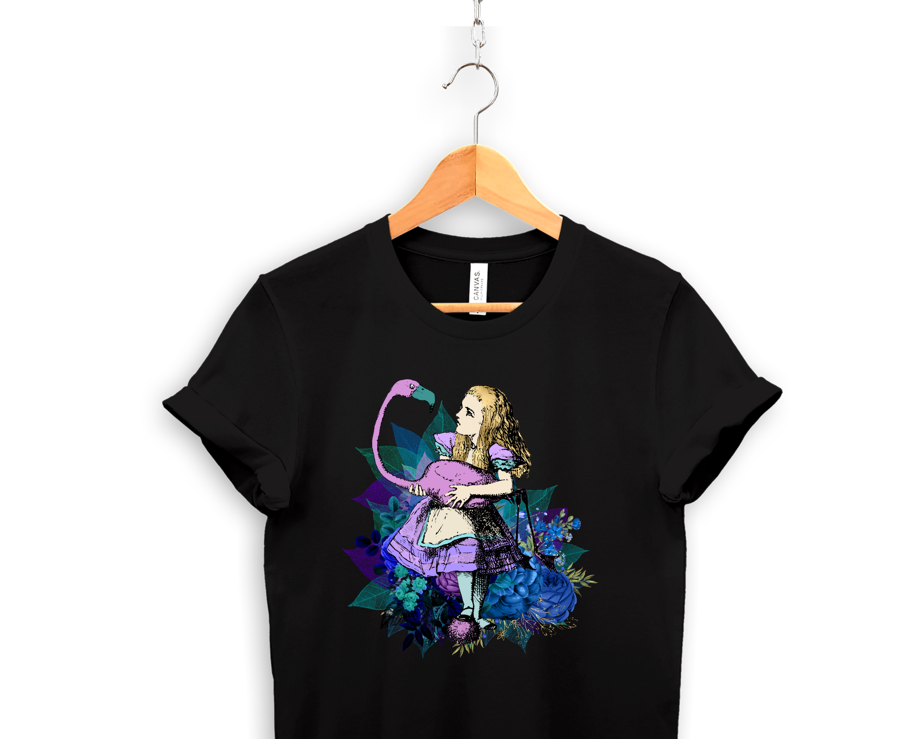 Graphic Tee - Alice in Wonderland Gifts #23 Purple Series | 