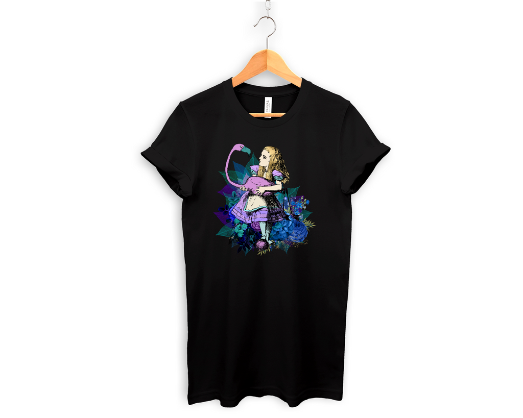 Graphic Tee - Alice in Wonderland Gifts #23 Purple Series | 