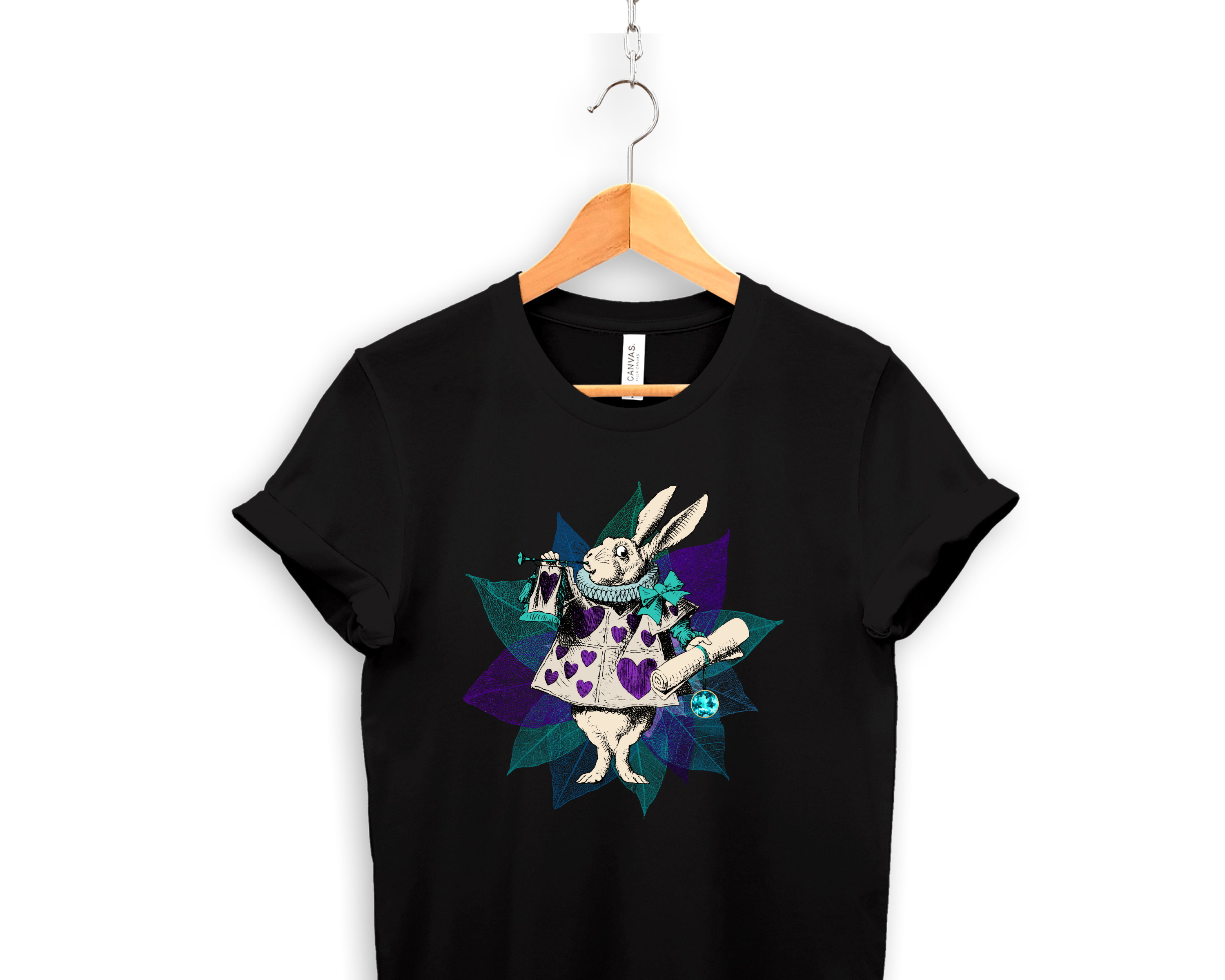 Graphic Tee - Alice in Wonderland Gifts #25 Purple Series | 