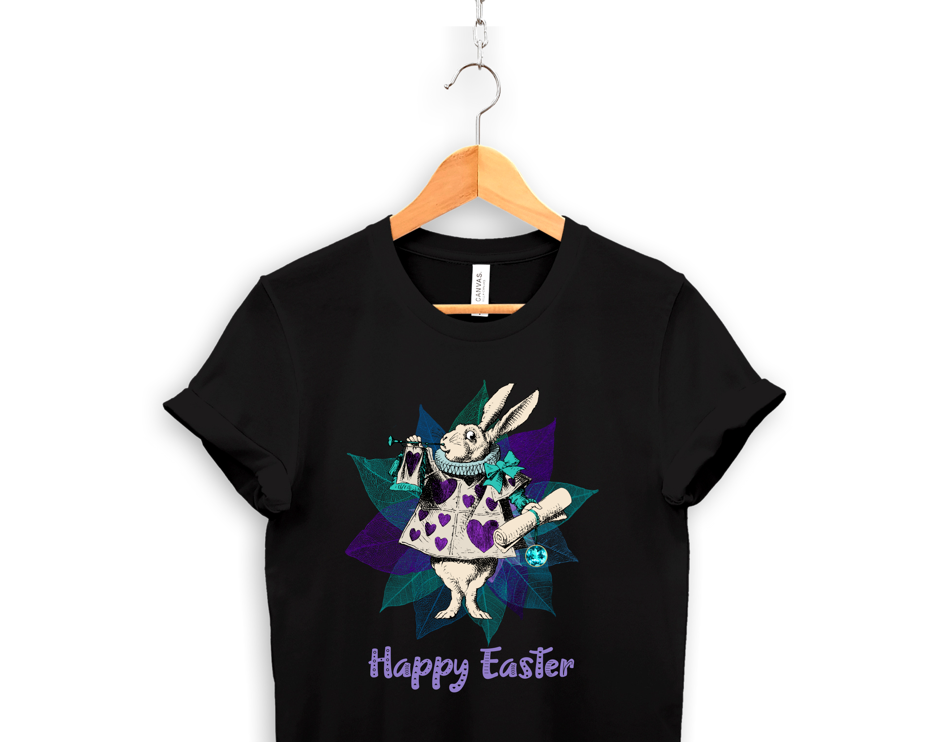 Graphic Tee - Alice in Wonderland Gifts #25b Purple Series |