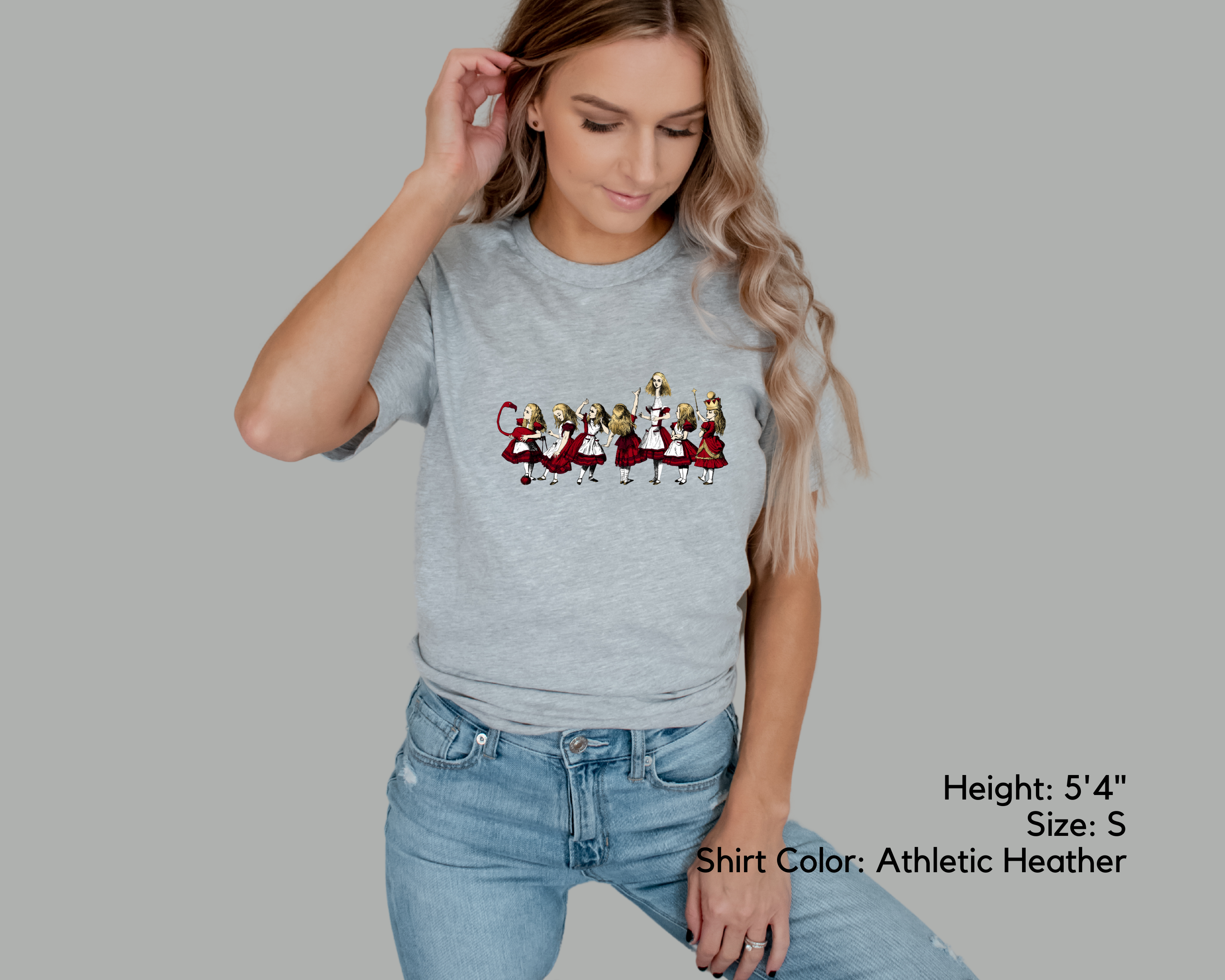 Graphic Tee - Alice in Wonderland Gifts #38 Red Series | 