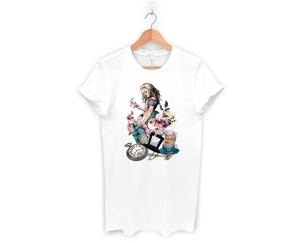 Graphic Tee - Alice in Wonderland Gifts #44 Colorful Series