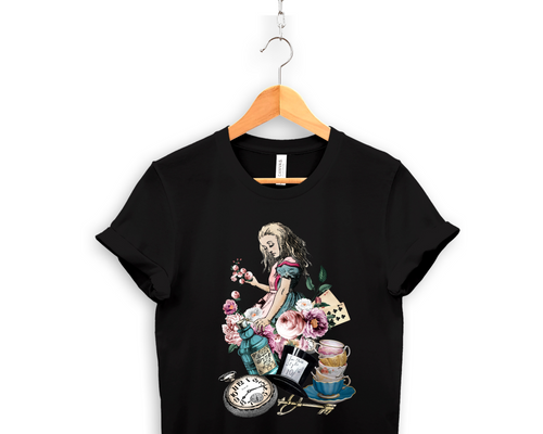 Graphic Tee - Alice in Wonderland Gifts #44 Colorful Series