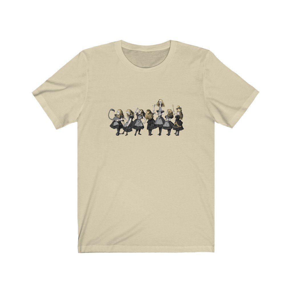 Graphic Tee - Alice in Wonderland Gifts #61 Gray Series | 