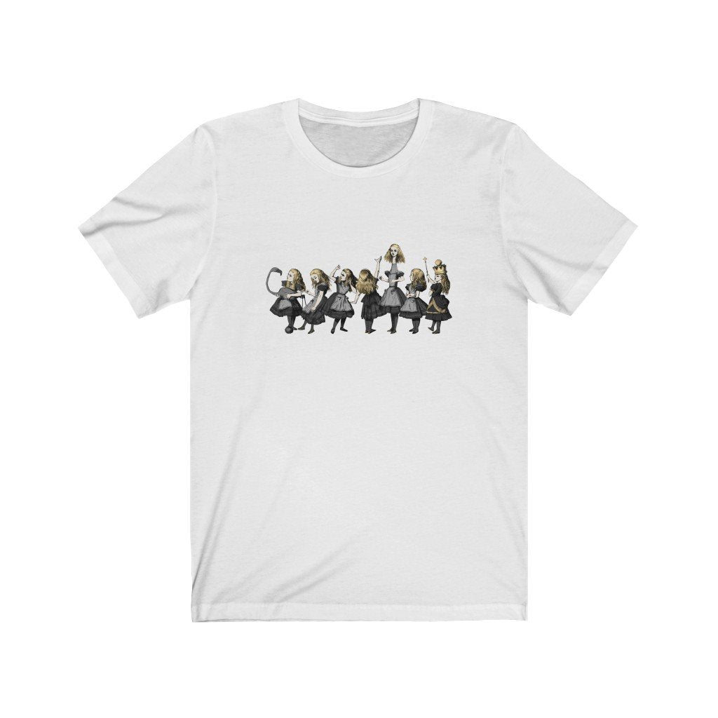 Graphic Tee - Alice in Wonderland Gifts #61 Gray Series | 