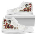 High Top Sneakers - Alice in Wonderland Gifts #104 Red 