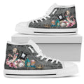 High Top Sneakers - Alice in Wonderland Gifts #105W Colorful