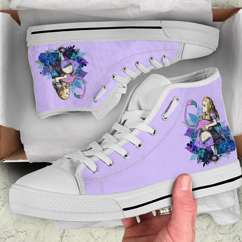 High Top Sneakers - Alice in Wonderland Gifts #22 