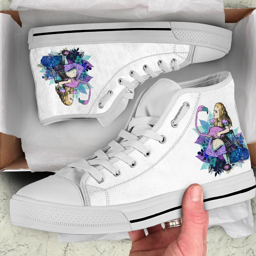 High Top Sneakers - Alice in Wonderland Gifts #22 