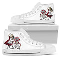 High Top Sneakers - Alice in Wonderland Gifts #31 White | 