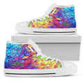 High Top Sneakers - Artist’s Shoes | Adult Rainbow Sneakers 