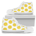 High Top Sneakers - Lemon Love | Custom High Top Shoes 