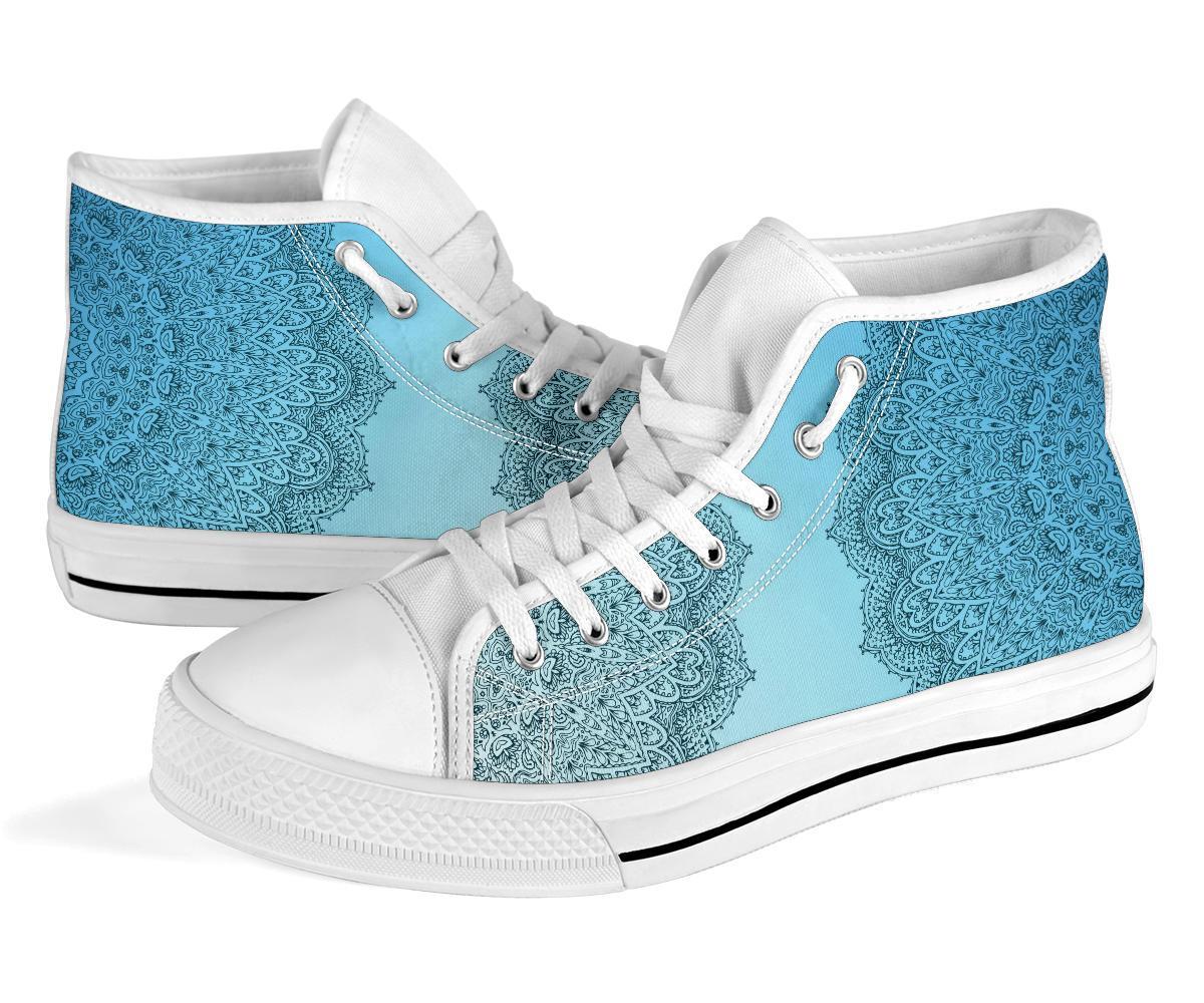 High Top Sneakers - Make It Mandala | Custom High Top Shoes 
