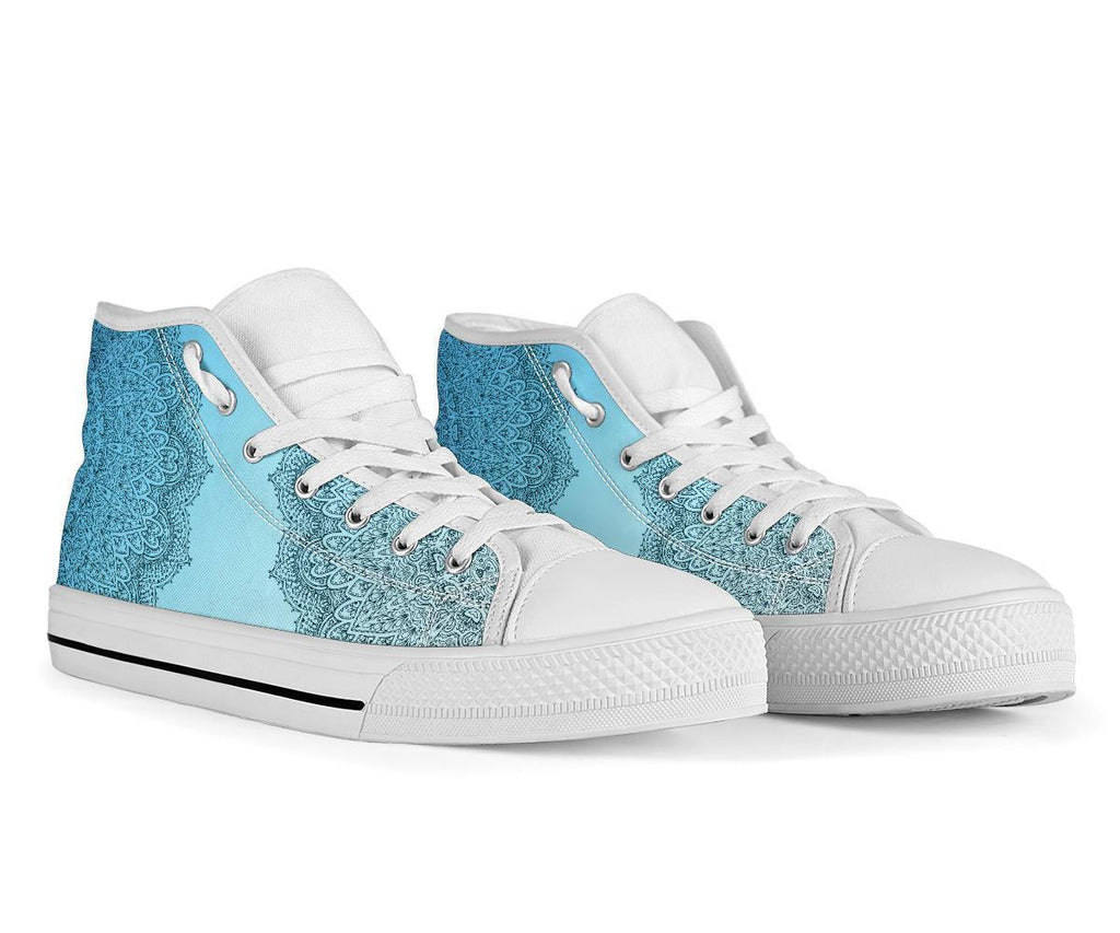 High Top Sneakers - Make It Mandala | Custom High Top Shoes 