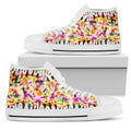 High Top Sneakers - Tie Dye Design #105 | Custom Shoes 