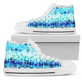 High Top Sneakers - Tie Dye Design #107 | Custom Shoes 
