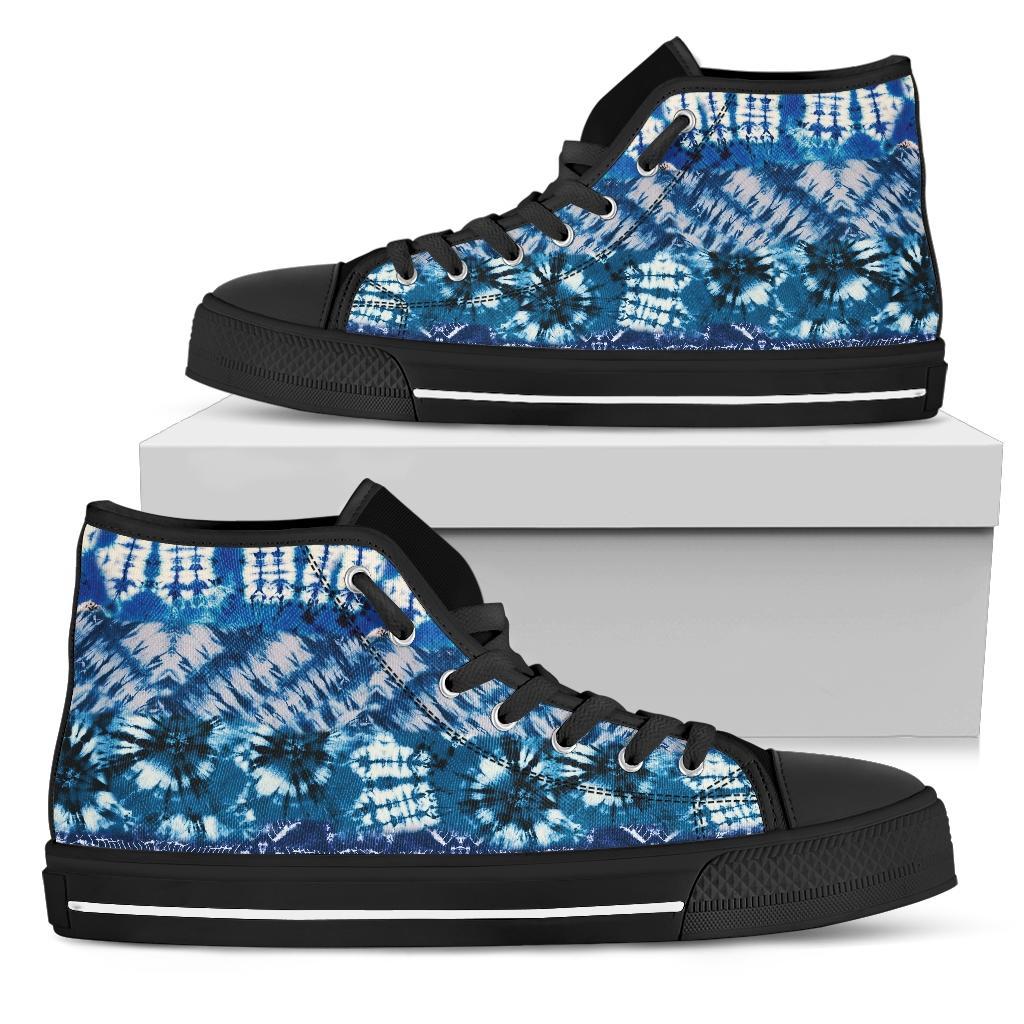 High Top Sneakers - Tie Dye Design #109 | Custom Shoes 