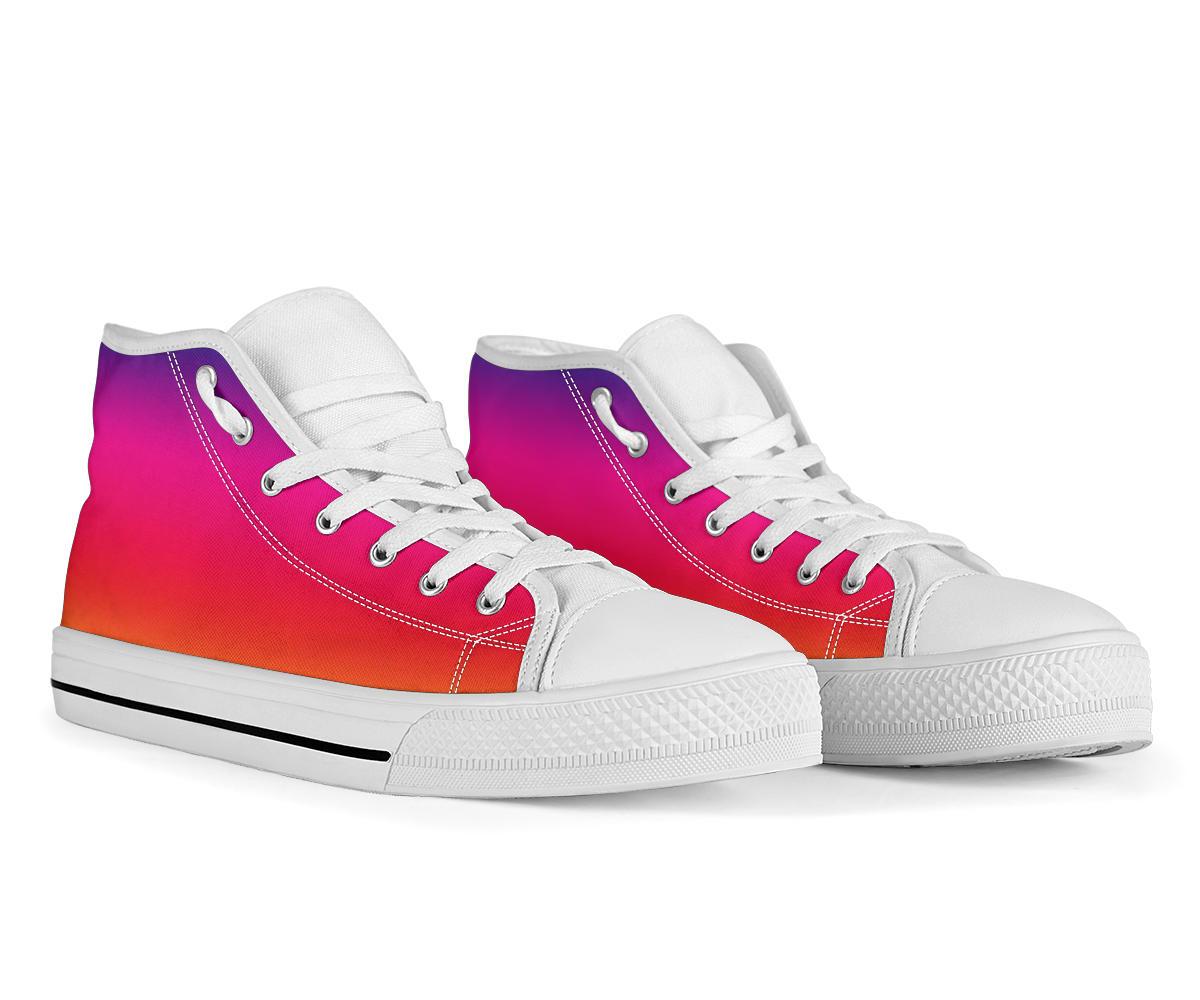 High Top Sneakers - Unisex Colorful Sneakers #1 | Custom 