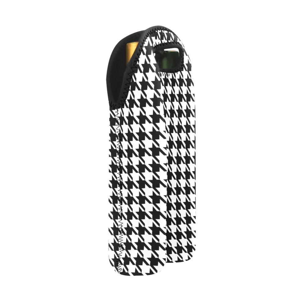 Houndstooth | 2-Bottle Neoprene Wine Bag | ACES INFINITY