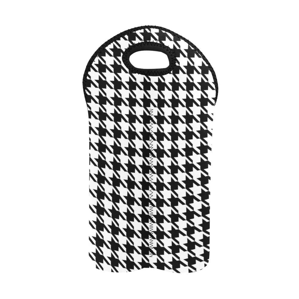 Houndstooth | 2-Bottle Neoprene Wine Bag | ACES INFINITY