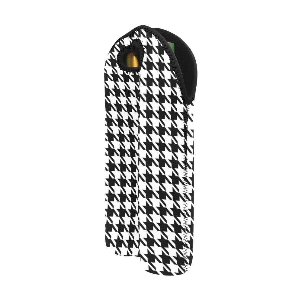 Houndstooth | 2-Bottle Neoprene Wine Bag | ACES INFINITY