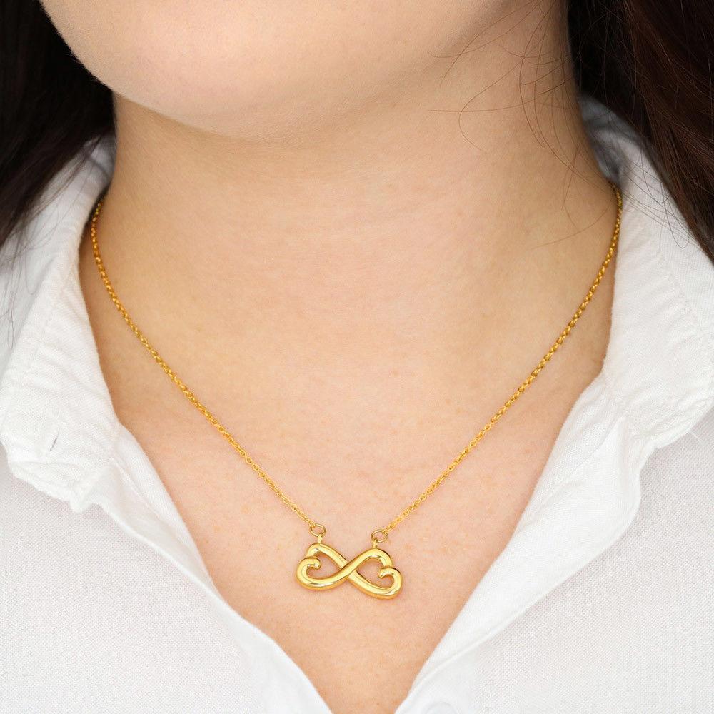 Infinity Heart Necklace | Message Card - Eternal Love | ACES