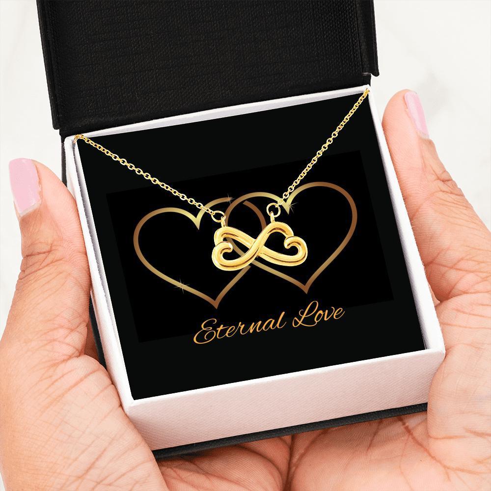 Infinity Heart Necklace | Message Card - Eternal Love | ACES