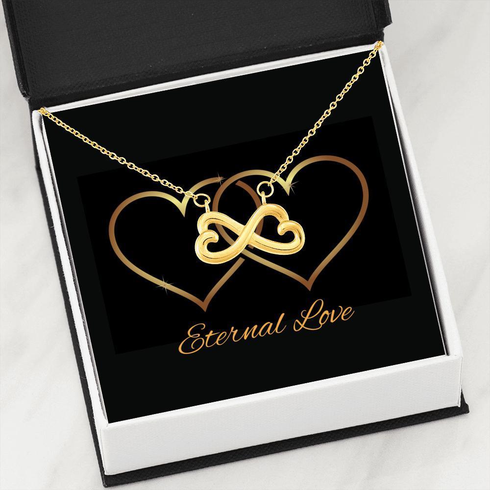 Infinity Heart Necklace | Message Card - Eternal Love | ACES