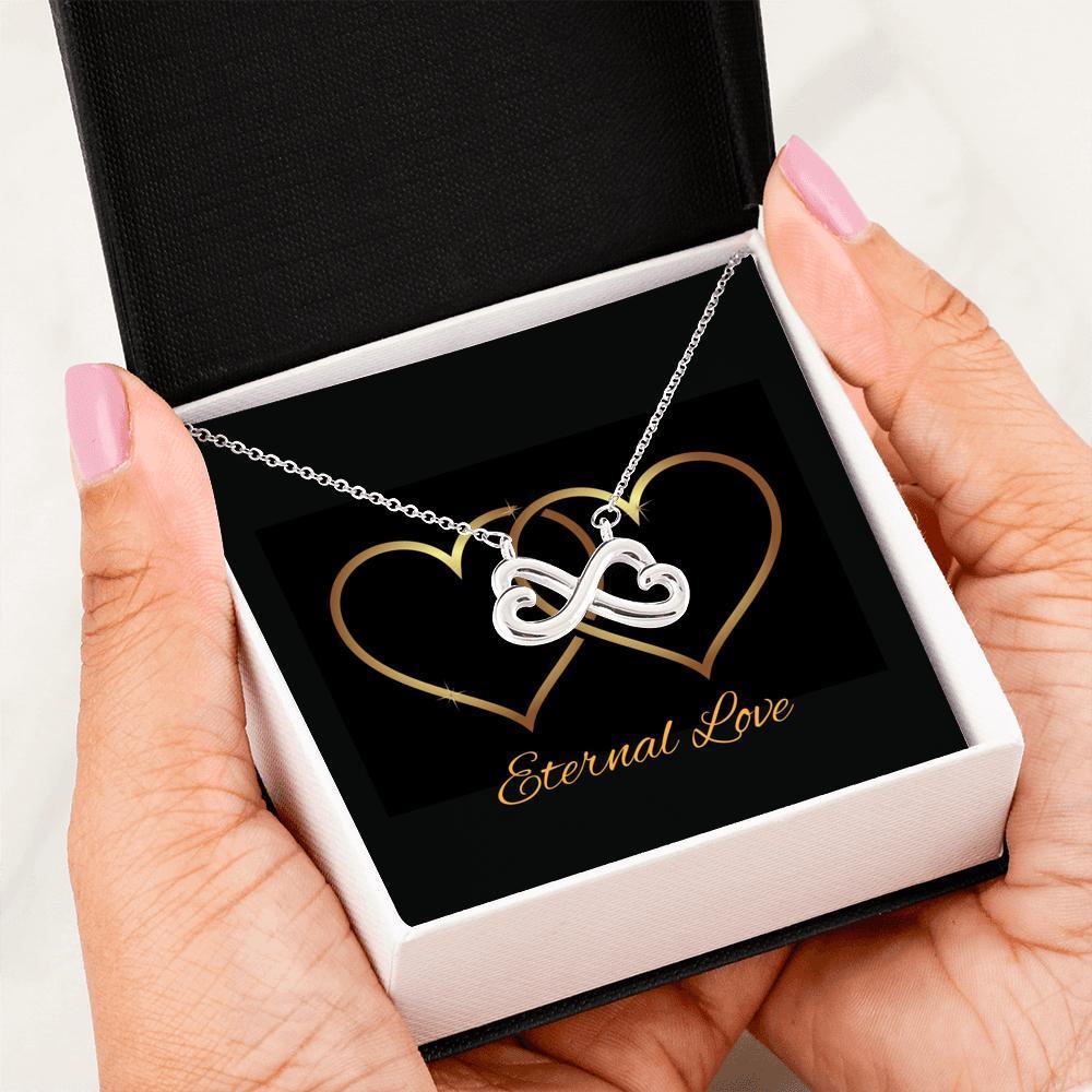 Infinity Heart Necklace | Message Card - Eternal Love | ACES