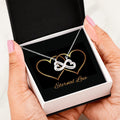 Infinity Heart Necklace | Message Card - Eternal Love | ACES