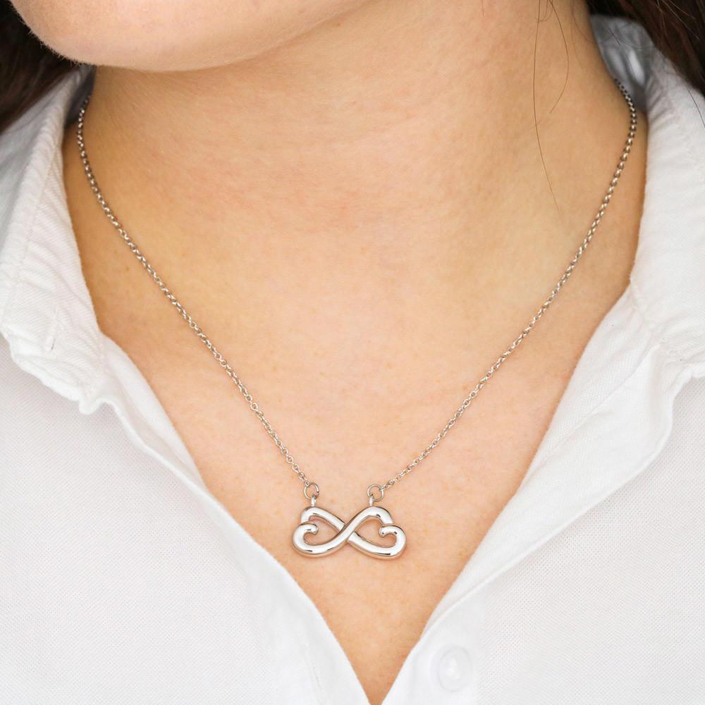 Infinity Heart Necklace | Message Card - Eternal Love | ACES