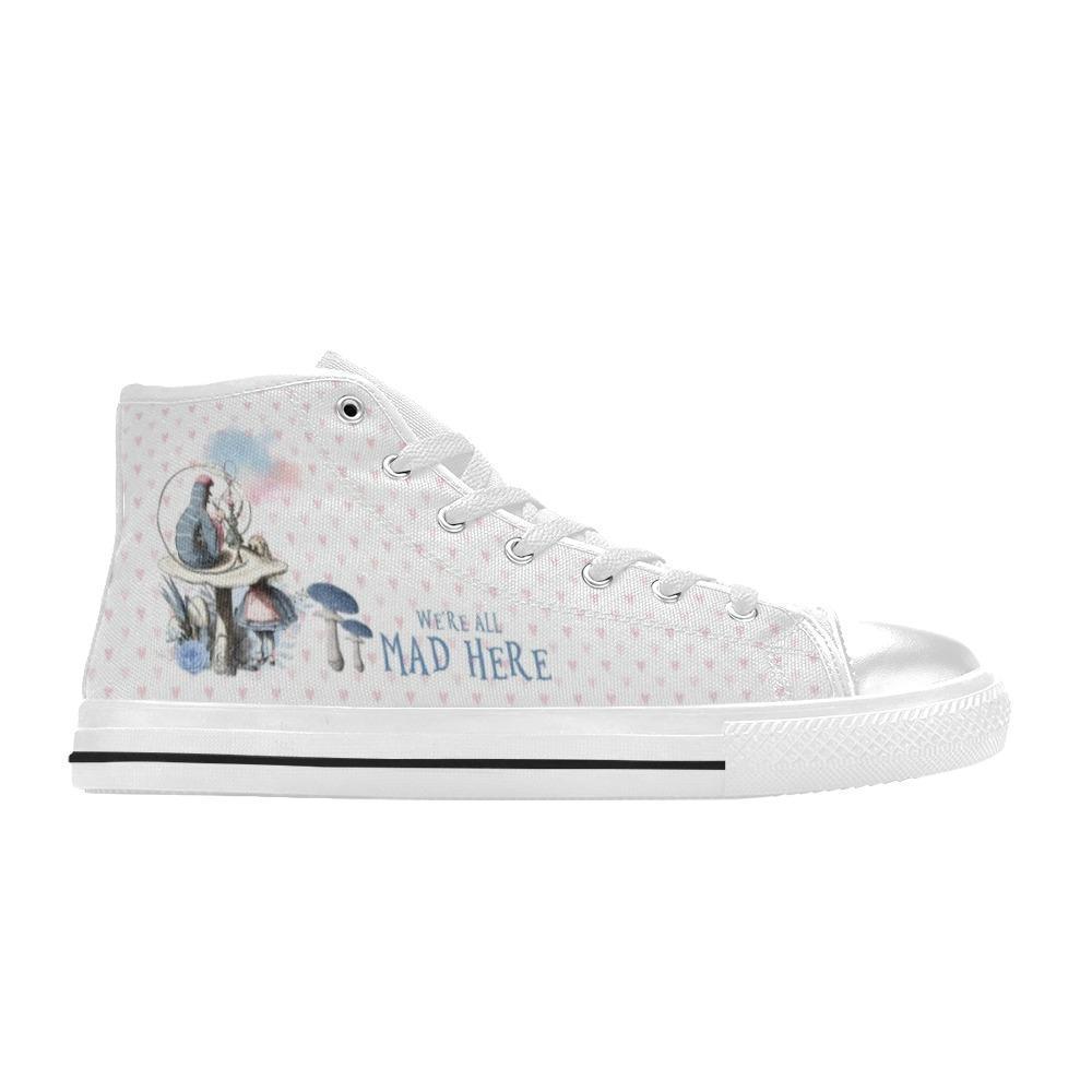 Kids High Top Sneakers - Alice in Wonderland Gifts #101 