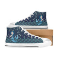 Kids High Top Sneakers - Mermaid #101 Blue Mermaid | Mermaid