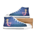 Kids High Top Sneakers - Mermaid #102 Pink Mermaid | Mermaid
