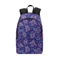 Laptop Backpack (Nylon) - Purple Owls | ACES INFINITY