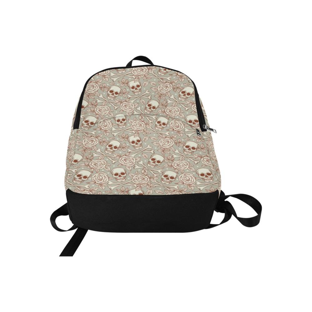 Laptop Backpack (Nylon) - Skulls & Roses | ACES INFINITY