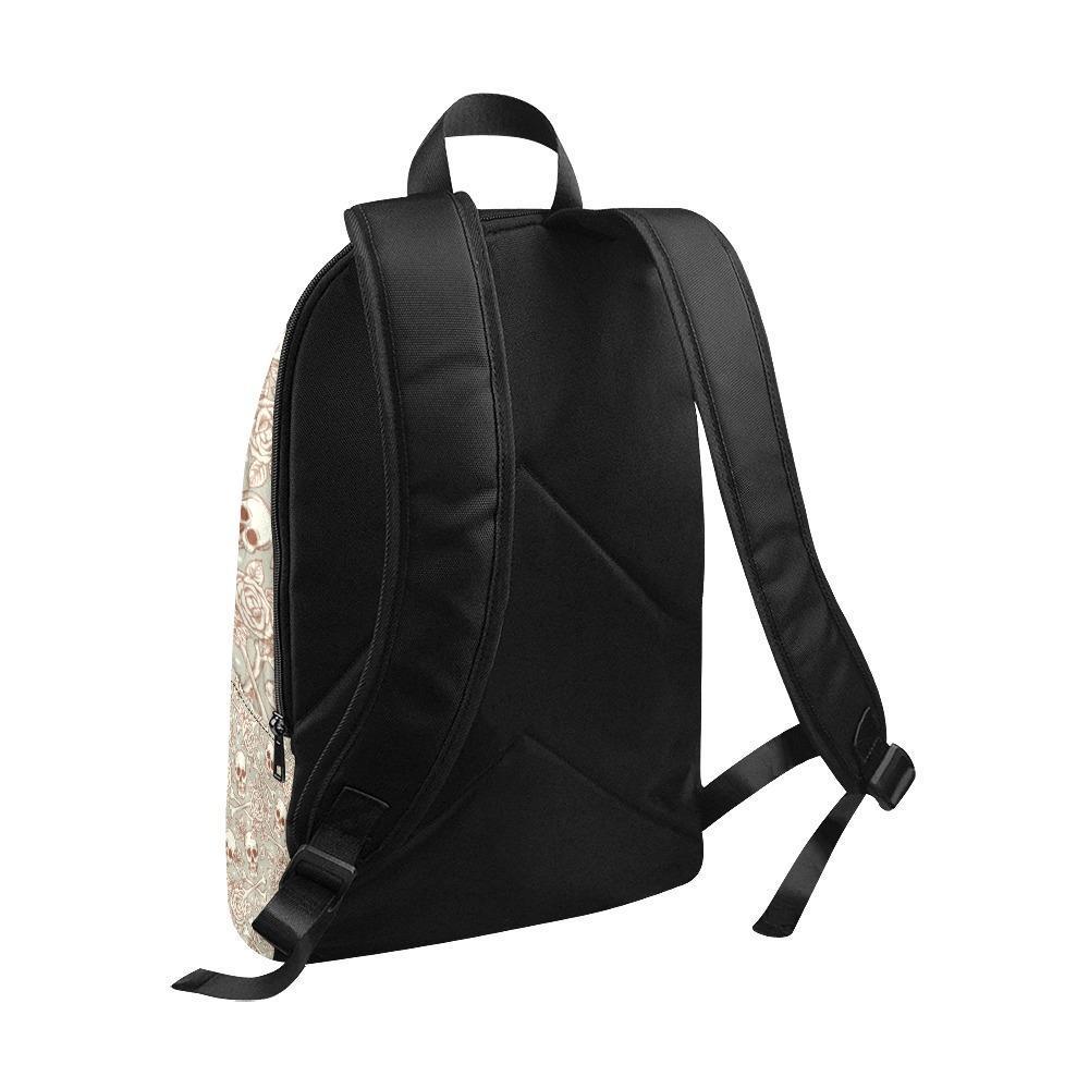Laptop Backpack (Nylon) - Skulls & Roses | ACES INFINITY