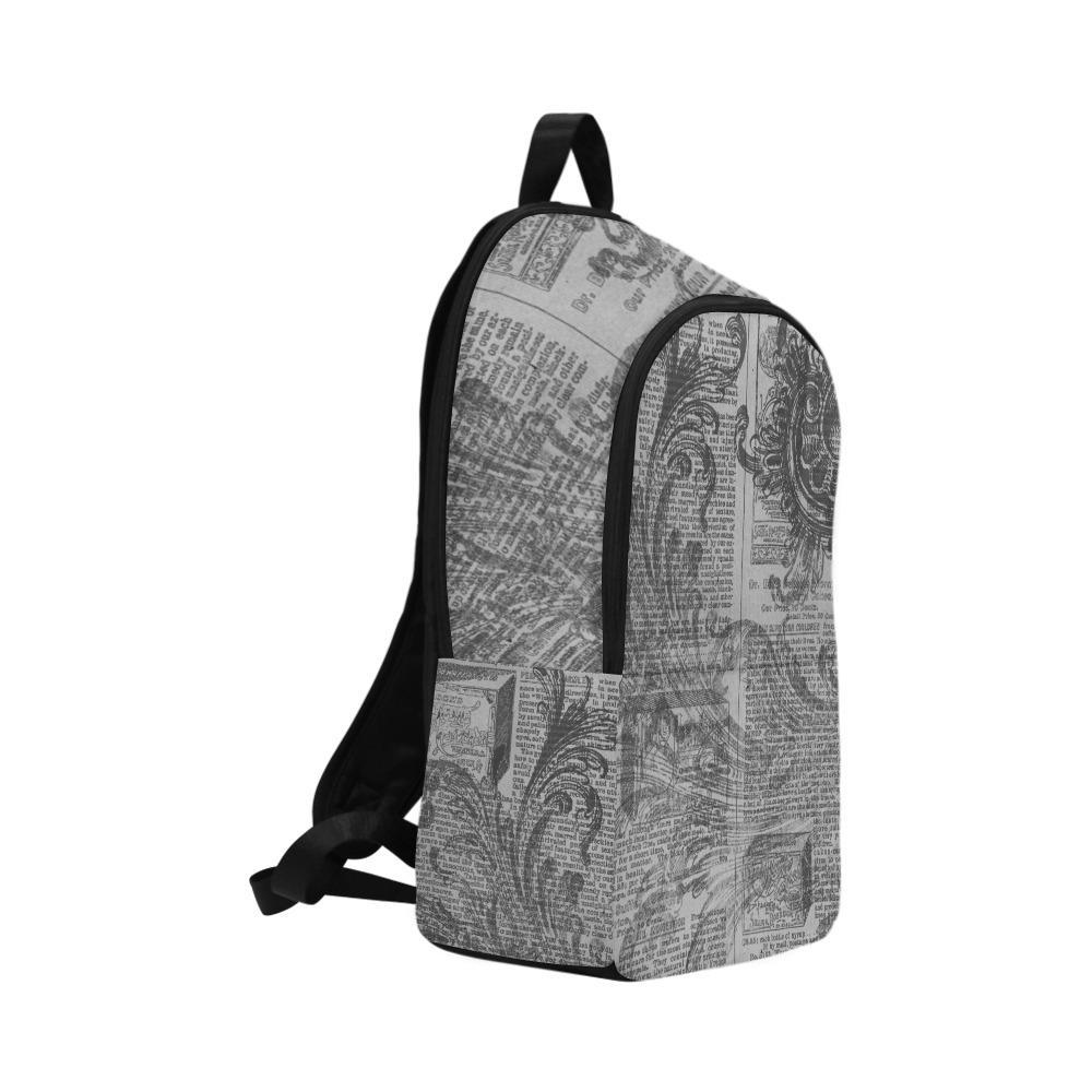 Laptop Backpack (Nylon) - Vintage Literary | ACES INFINITY