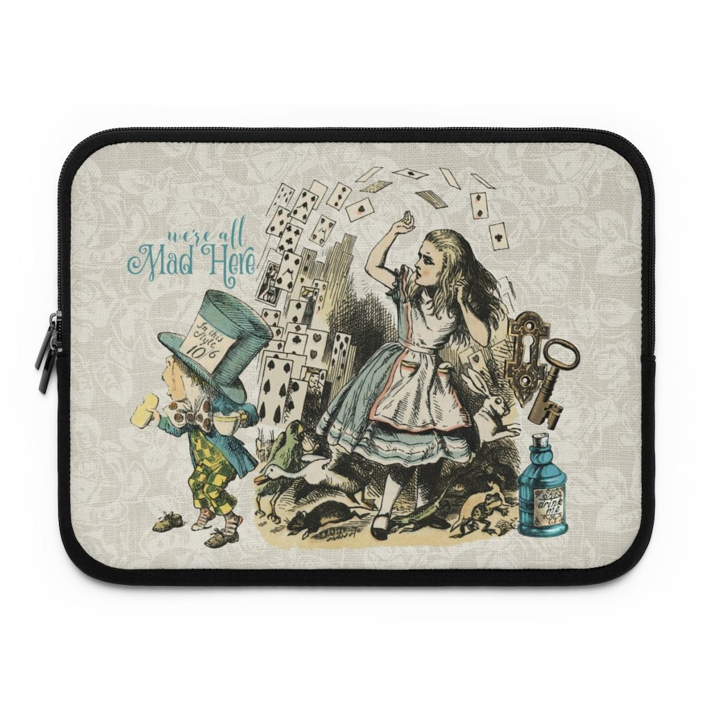 Laptop Sleeve-Alice in Wonderland Gifts 101 Vintage Series 