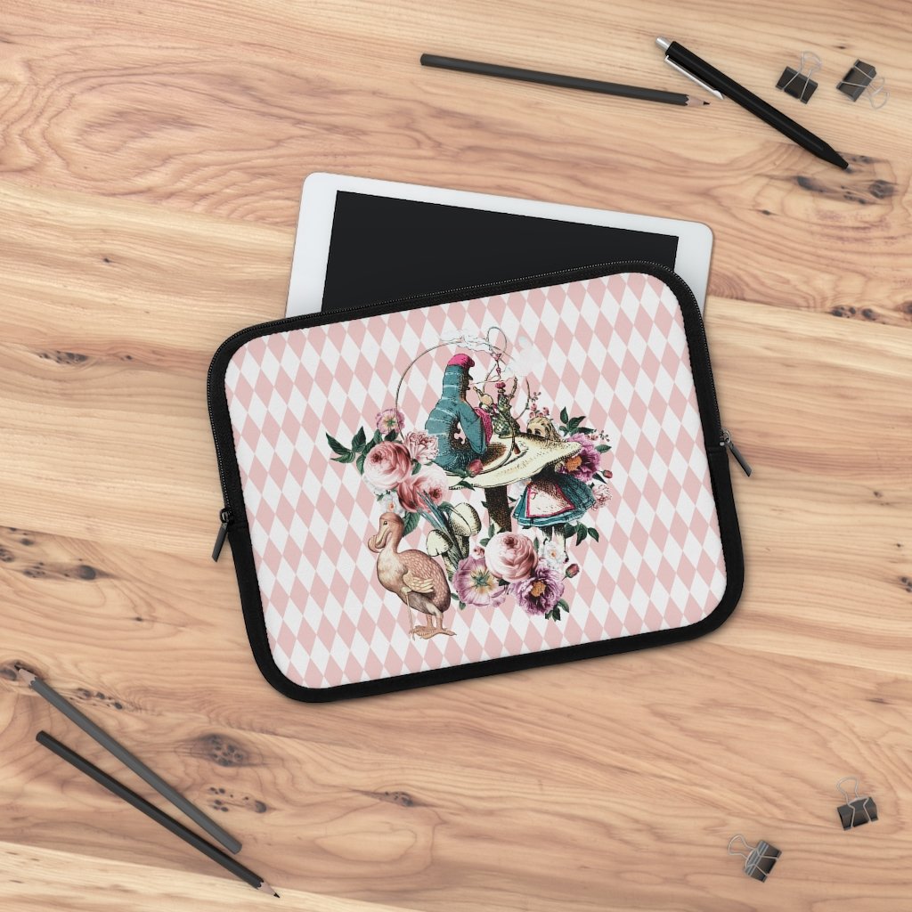 Laptop Sleeve-Alice in Wonderland Gifts 41 Colorful Series