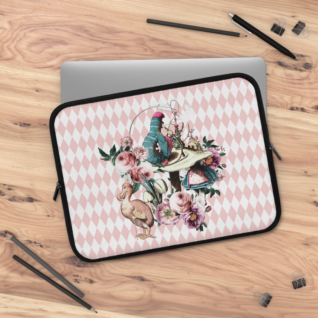 Laptop Sleeve-Alice in Wonderland Gifts 41 Colorful Series