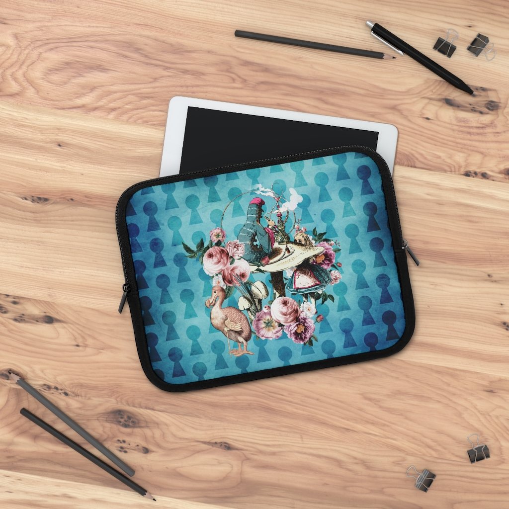 Laptop Sleeve-Alice in Wonderland Gifts 42 Colorful Series