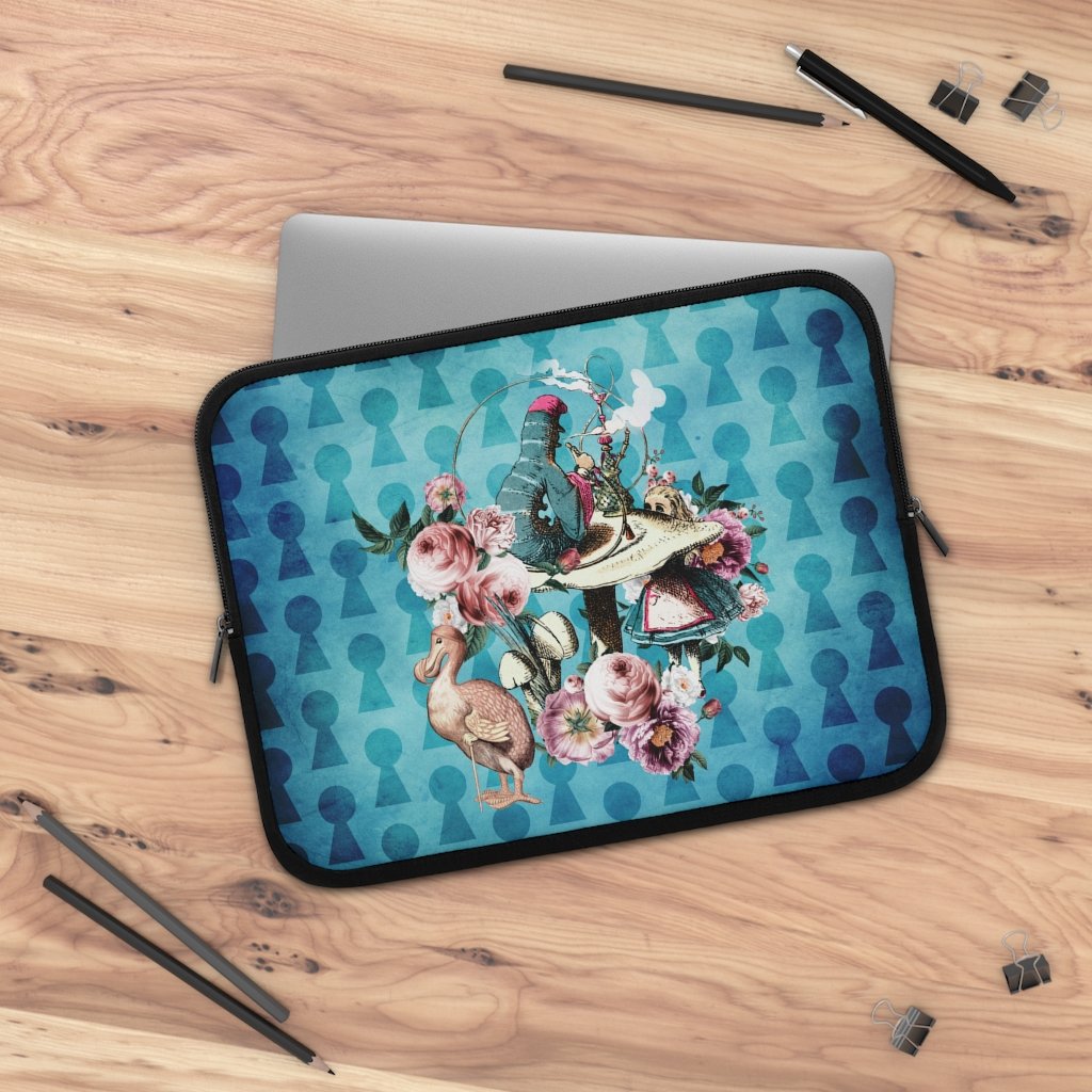 Laptop Sleeve-Alice in Wonderland Gifts 42 Colorful Series