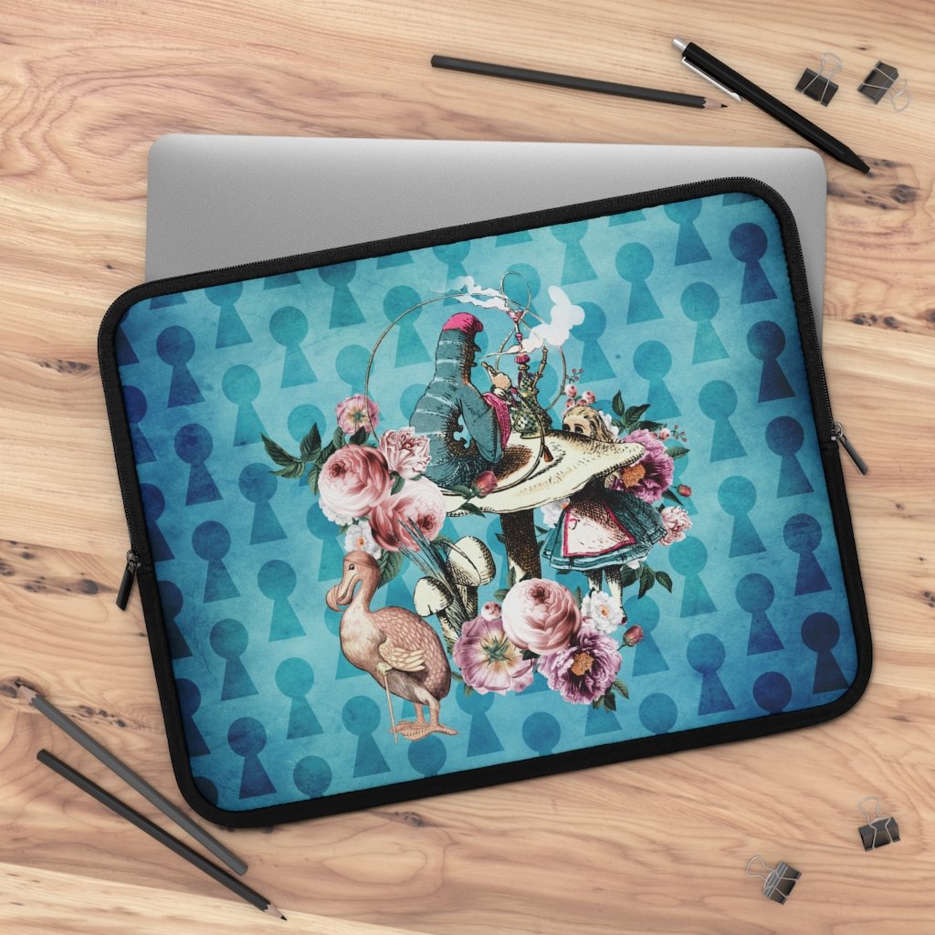 Laptop Sleeve-Alice in Wonderland Gifts 42 Colorful Series