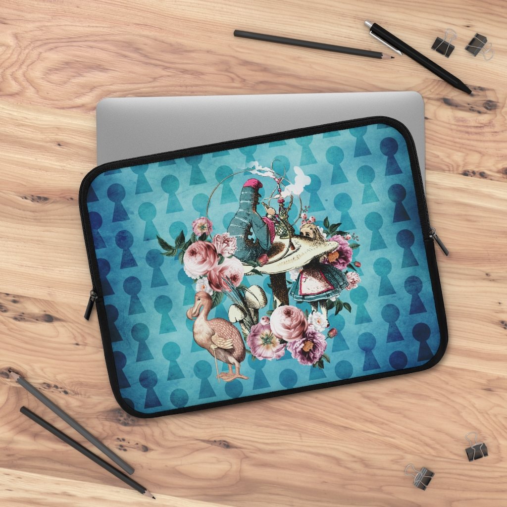 Laptop Sleeve-Alice in Wonderland Gifts 42 Colorful Series