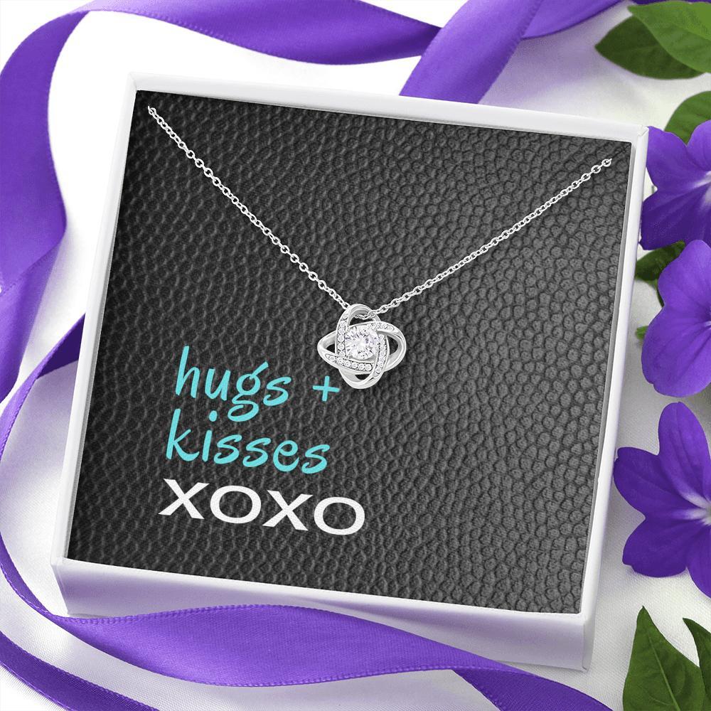 Love Knot with Message Card (Hugs + Kisses) | ACES INFINITY